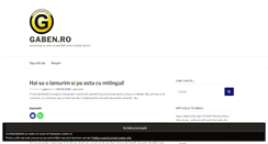 Desktop Screenshot of gaben.ro